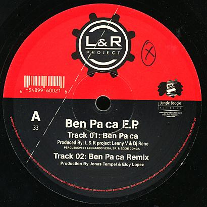 L & R Project - Ben Pa Ca EP | Jungle Boogie Records (JBR 002)