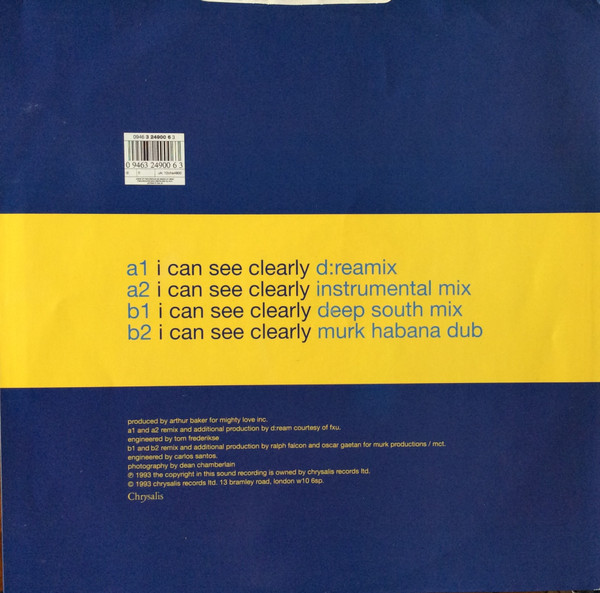 Deborah Harry - I Can See Clearly | Chrysalis (12CHS 4900) - 2