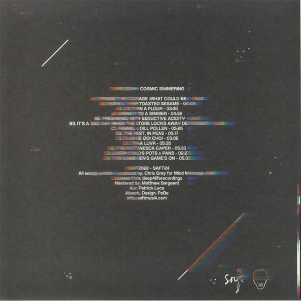 Chris Gray - Cosmic Simmering | Saft (SAFT24) - 2 Chris Gray - Cosmic Simmering | Saft (SAFT24) - 2