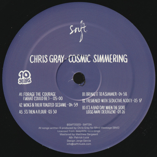 Chris Gray - Cosmic Simmering | Saft (SAFT24) - 3 Chris Gray - Cosmic Simmering | Saft (SAFT24) - 3