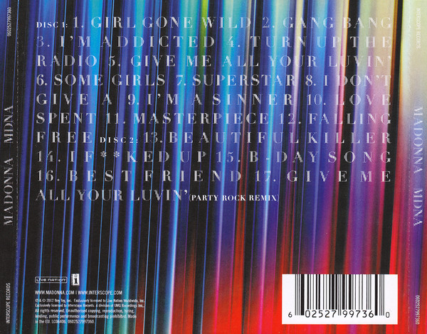 Madonna - MDNA | Interscope Records (0602527997360) - 2 Madonna - MDNA | Interscope Records (0602527997360) - 2