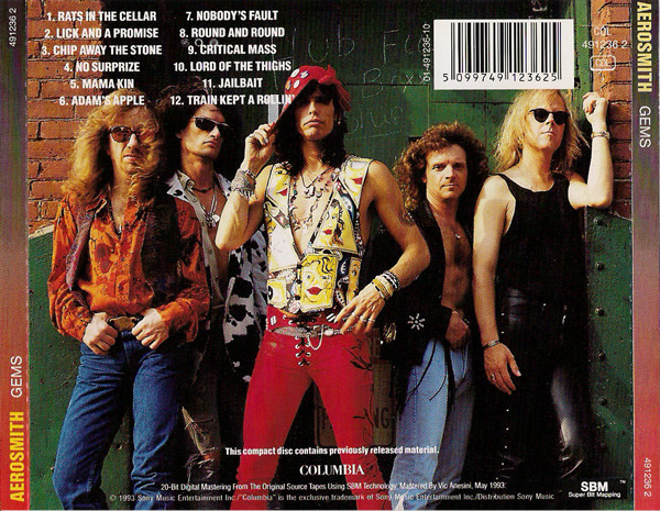 Aerosmith - Gems | Columbia (491236 2) - 3