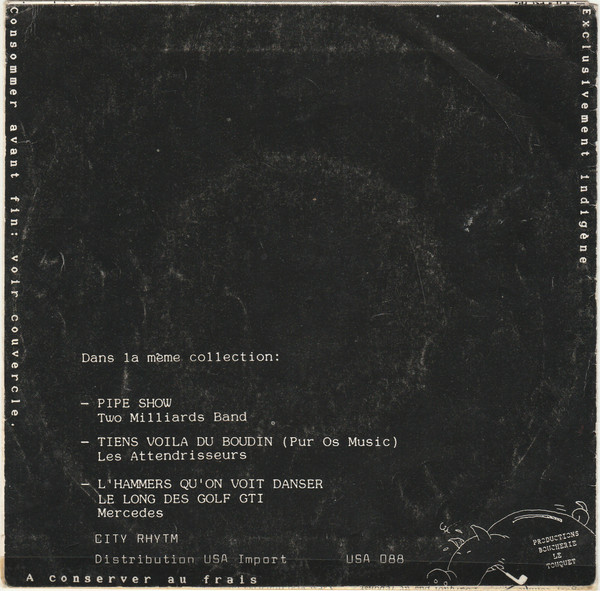 Boucherie Le Touquet - Ferme Ta Gueule | USA Import Music (USA 088) - 2