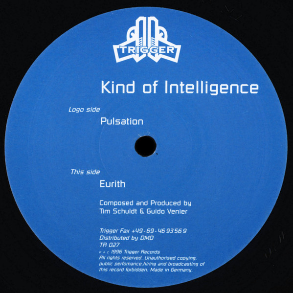 Kind Of Intelligence - Pulsation / Eurith | Trigger (TR 027) - main