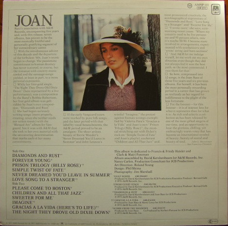 Joan Baez - The Best Of Joan C. Baez | A&M Records (AMNP 111) - 2