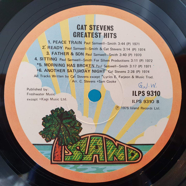 Cat Stevens - Greatest Hits | Island Records (ILPS 9310)