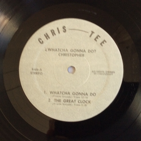 Christopher - What'cha Gonna Do? | Lion Productions (LION LP-101D) - 3 Christopher - What'cha Gonna Do? | Lion Productions (LION LP-101D) - 3