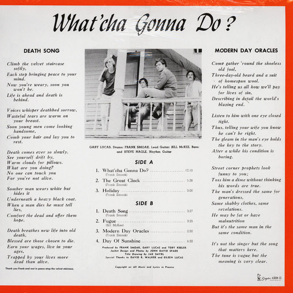 Christopher - What'cha Gonna Do? | Lion Productions (LION LP-101D) - 2 Christopher - What'cha Gonna Do? | Lion Productions (LION LP-101D) - 2
