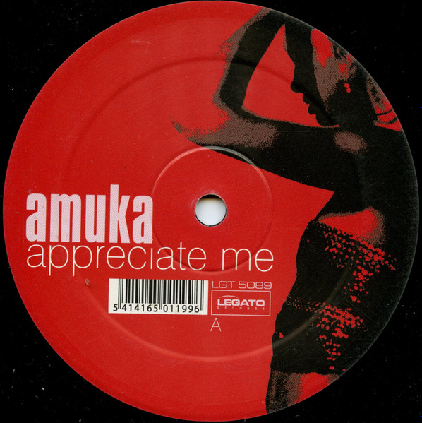 Amuka - Appreciate Me | Legato Records (LGT 5089)