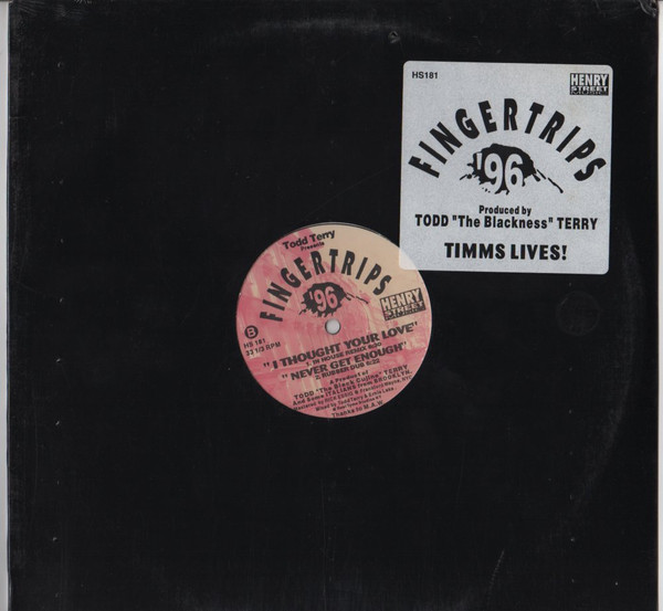 Todd Terry - Fingertrips '96 | Henry Street Music (HS 181)
