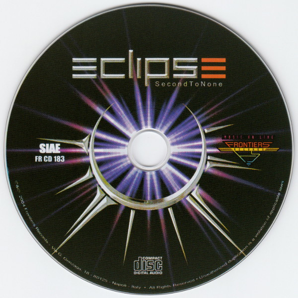 Eclipse - Second To None CD | Frontiers Records (FR CD 183) - 3