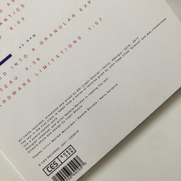 Esi - Forty One Forty Four | CES Records (CES018) - 2