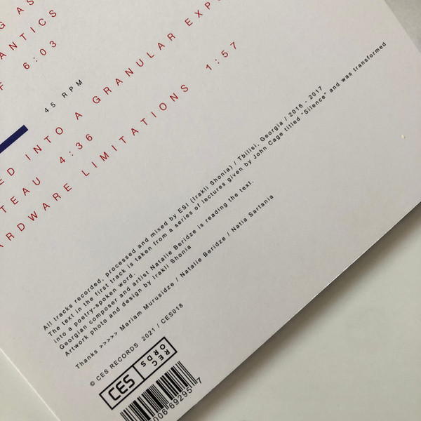 Esi - Forty One Forty Four | CES Records (CES018) - 4 Esi - Forty One Forty Four | CES Records (CES018) - 4