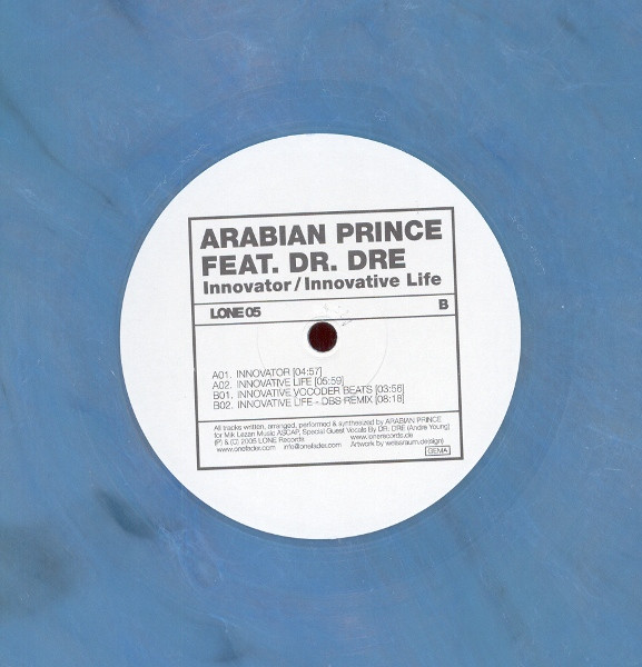 The Arabian Prince - Innovator / Innovative Life | Lone Records (LONE 05) - 3