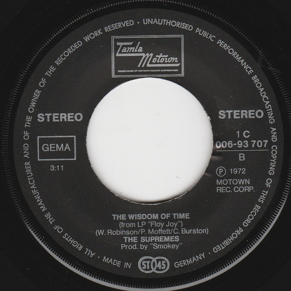 The Supremes - Your Wonderful Sweet Sweet Love | Tamla Motown (1C 006-93 707) - 4