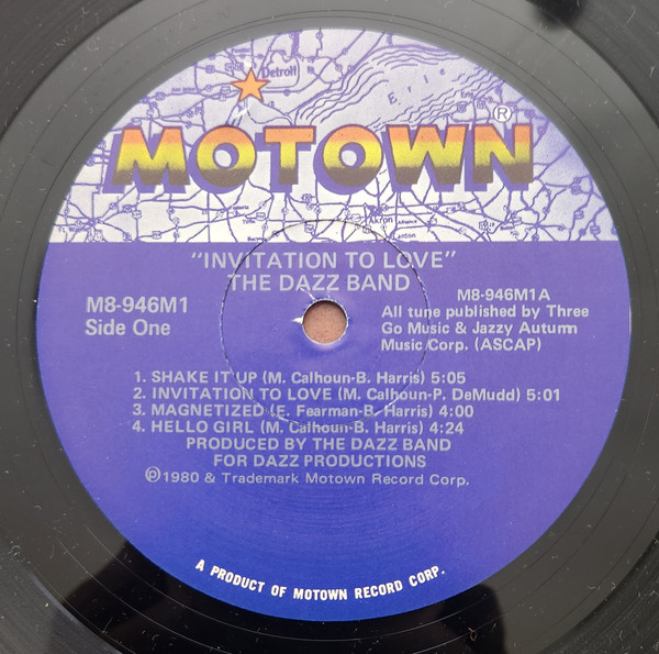 Dazz Band - Invitation To Love | Motown (M8-946M1) - 3