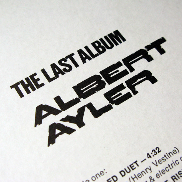 Albert Ayler - The Last Album | Impulse! (AS-9208) - 6 Albert Ayler - The Last Album | Impulse! (AS-9208) - 6