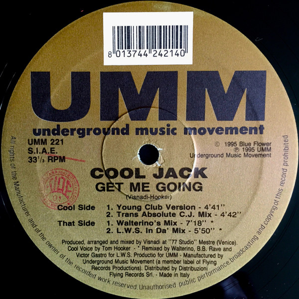 Cool Jack - Get Me Going | UMM (UMM 221) - 3