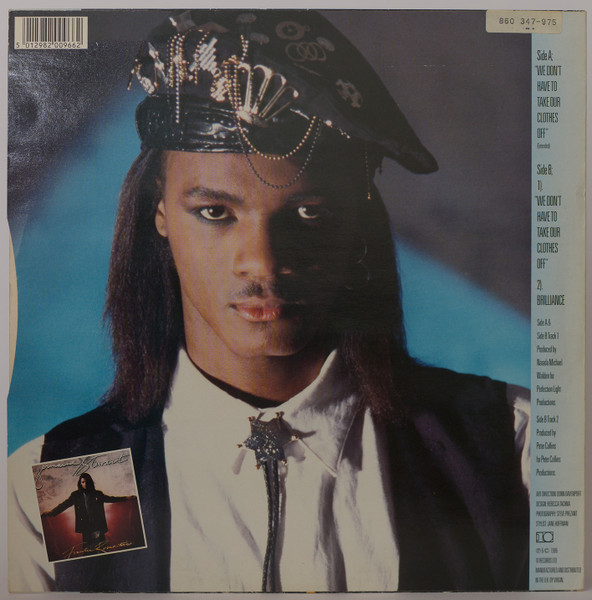 Jermaine Stewart - We Don't Have To Take Our Clothes Off | 10 Records (TEN 96-12) - 2 Jermaine Stewart - We Don't Have To Take Our Clothes Off | 10 Records (TEN 96-12) - 2