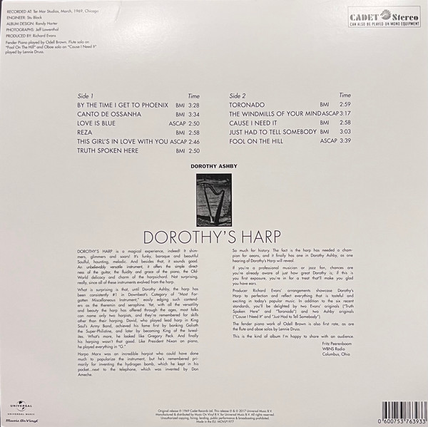 Dorothy Ashby - Dorothy's Harp | Cadet (MOVLP1977) - 2