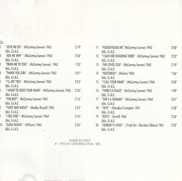 The Beatles - The Beatles' Story | Not On Label (The Beatles) (HM 005-CD) - 2