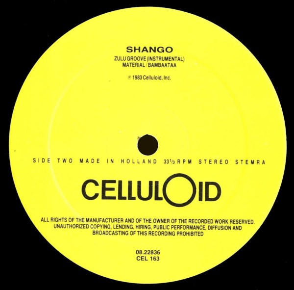 Shango - Zulu Groove | Celluloid (CEL 163) - 4