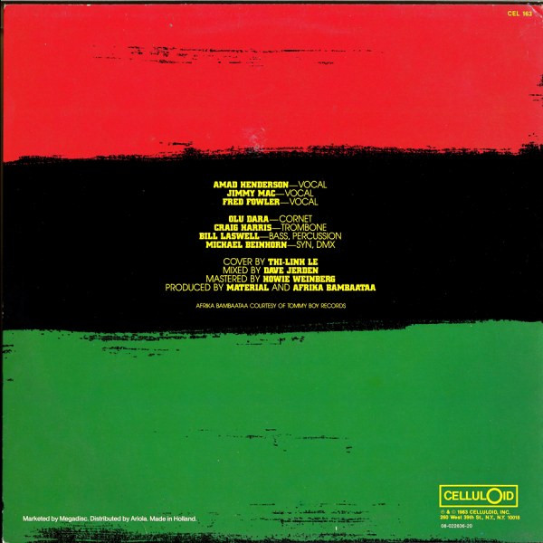 Shango - Zulu Groove | Celluloid (CEL 163) - 2