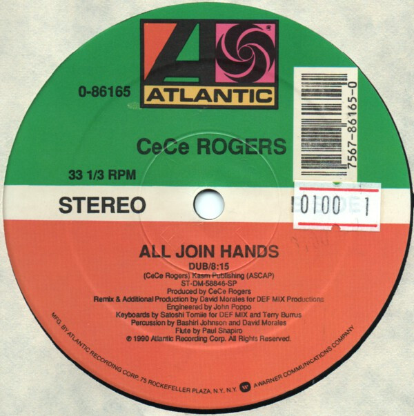 CeCe Rogers - All Join Hands | Atlantic (0-86165) - 4