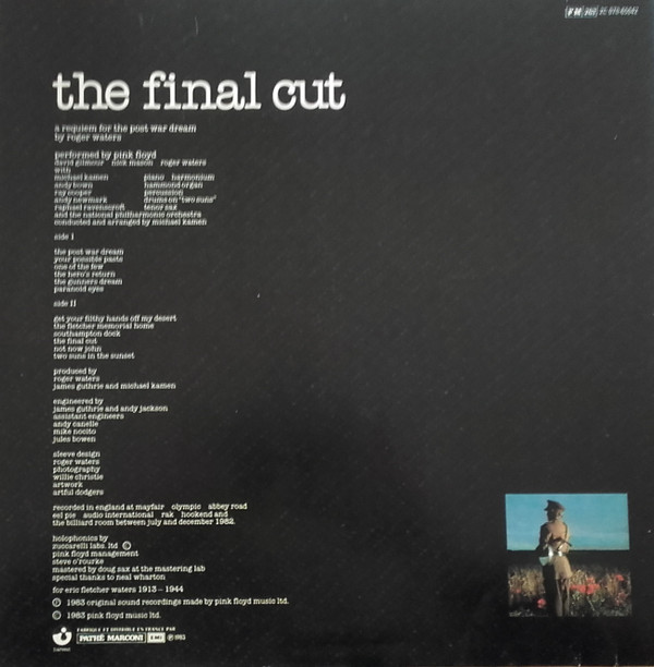 Pink Floyd - The Final Cut | Harvest (2C 070-65042) - 2