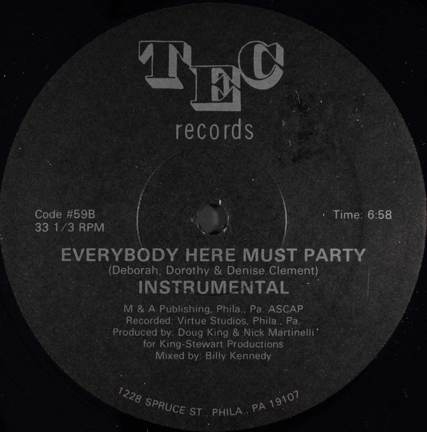 Direct Current - Everybody Here Must Party | TEC Records (#59) - 2