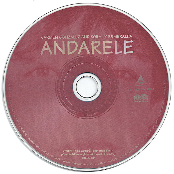 Carmen González And Koral Y Esmeralda - Andarele | Triple Earth (TRECD 118) - 4
