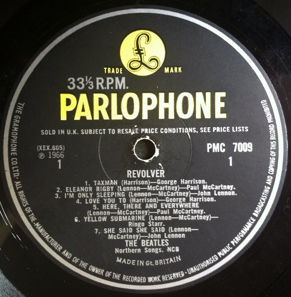 The Beatles - Revolver | Parlophone (PMC 7009) - 3
