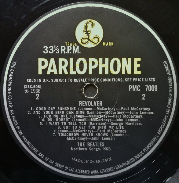 The Beatles - Revolver | Parlophone (PMC 7009) - 4