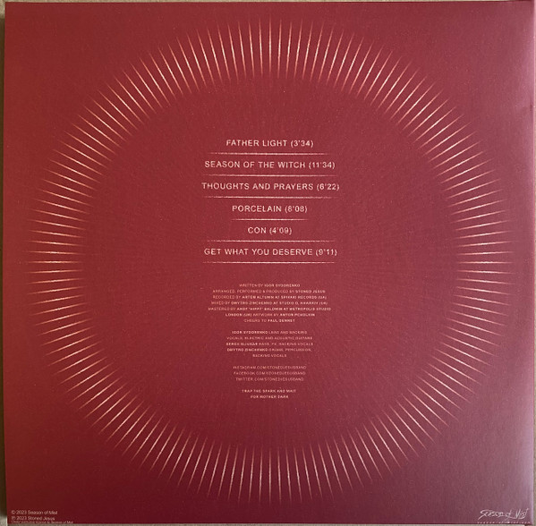 Stoned Jesus - Father Light | Season Of Mist (SOM 683LP) - 2