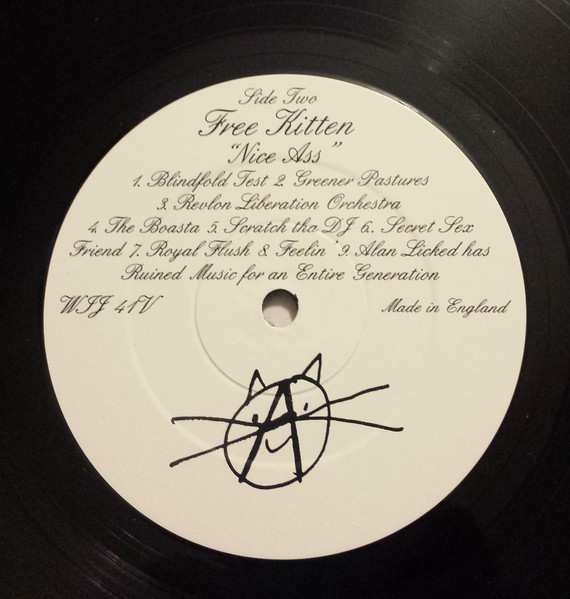 Free Kitten - Nice Ass | Wiiija Records (WIJ 41 V) - 4
