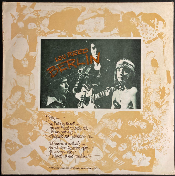 Lou Reed - Berlin | RCA Victor (APL1 - 9057)