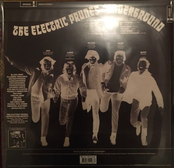The Electric Prunes - Underground | Music On Vinyl (MOVLP2607) - 2