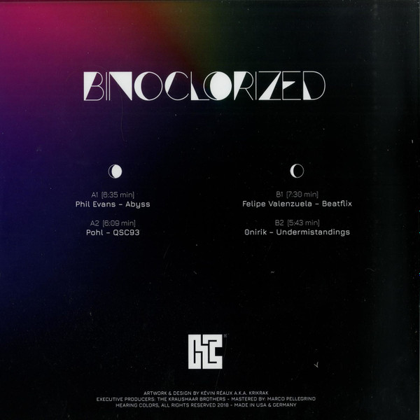 Various - Binoclorized EP (USED) | Hearing Colors (HC001) - 2
