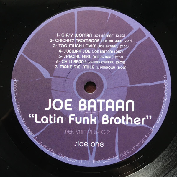 Joe Bataan - Latin Funk Brother | Vampi Soul (VAMPI 012) - 3