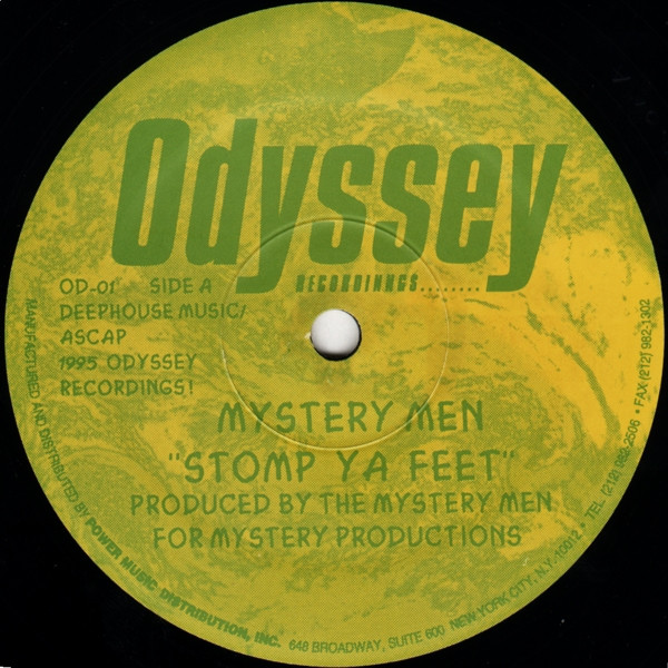 Mystery Men - Stomp Ya Feet | Odyssey Recordings (OD-01) - 2 Mystery Men - Stomp Ya Feet | Odyssey Recordings (OD-01) - 2