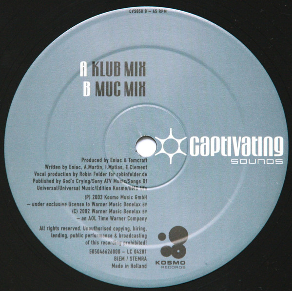 Tomcraft - Loneliness | Captivating Sounds (CVS058) - 3 Tomcraft - Loneliness | Captivating Sounds (CVS058) - 3