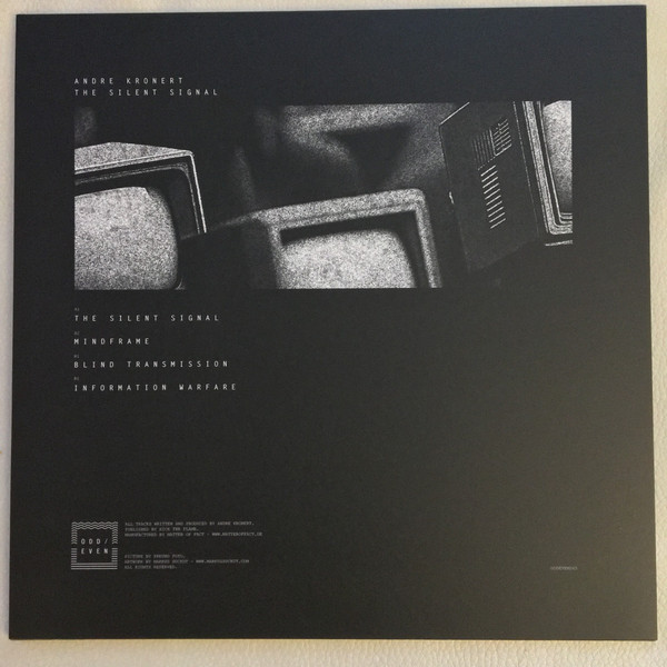 André Kronert - The Silent Signal | Odd Even (ODDEVEN065) - 2