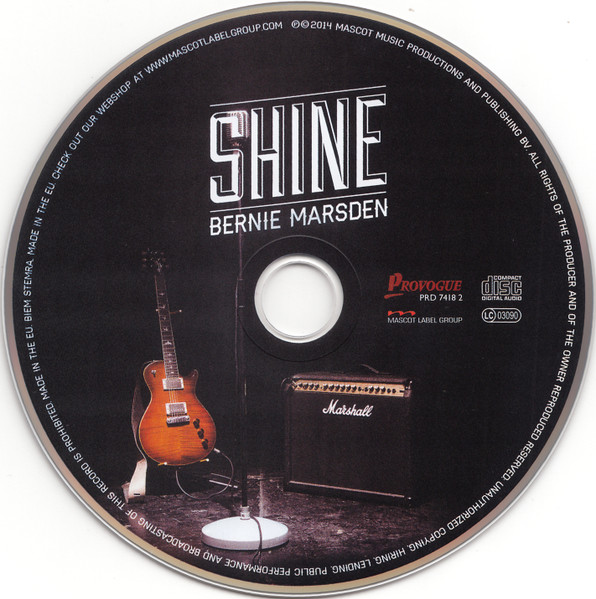 Bernie Marsden - Shine | Provogue (PRD 7418 2) - 3