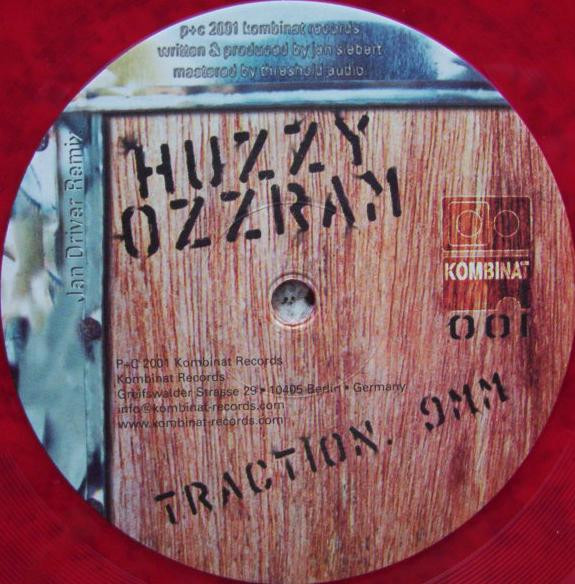 Huzzy Ozzram - Traction. 9MM | Kombinat Records (Kombinat 001) - 4