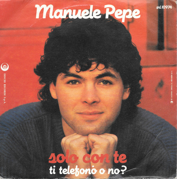 Manuele Pepe - Solo Con Te | Ricordi (SRL 10974)