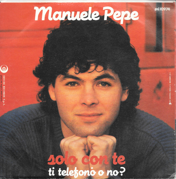 Manuele Pepe - Solo Con Te | Ricordi (SRL 10974) - 2