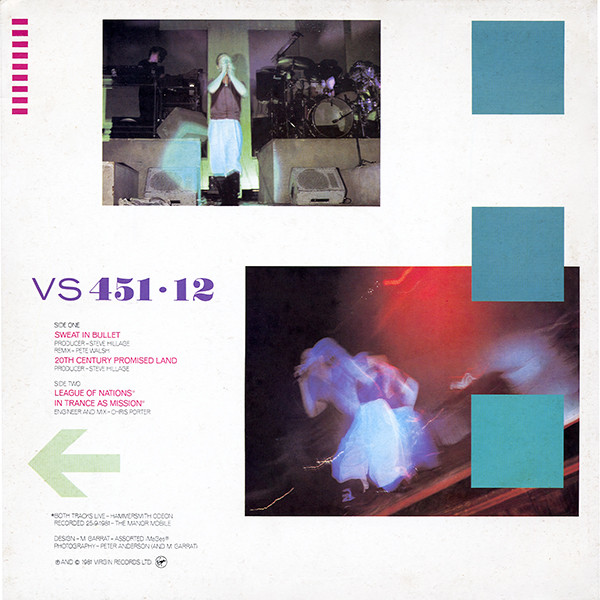 Simple Minds - Sweat In Bullet | Virgin (VS 451•12) - 2 Simple Minds - Sweat In Bullet | Virgin (VS 451•12) - 2