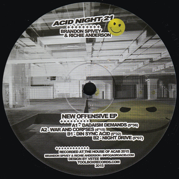 Brandon Spivey & Richie Anderson - New Offensive EP | Acid Night (ACID NIGHT21) - 2