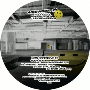 Brandon Spivey & Richie Anderson - New Offensive EP | Acid Night (ACID NIGHT21) - 3