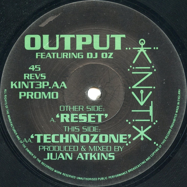 Output Featuring DJ Oz - Reset / Technozone | Kinetix (KINT3P)